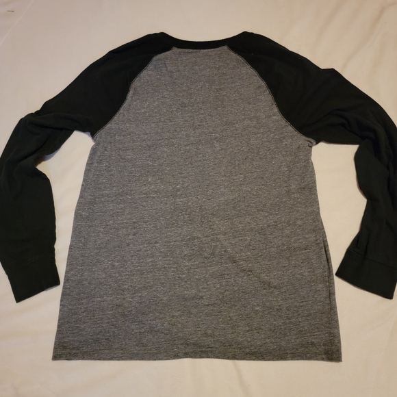 Urban Pipeline Long Sleeve Henley [L] Gray/Black - Picture 3 of 3